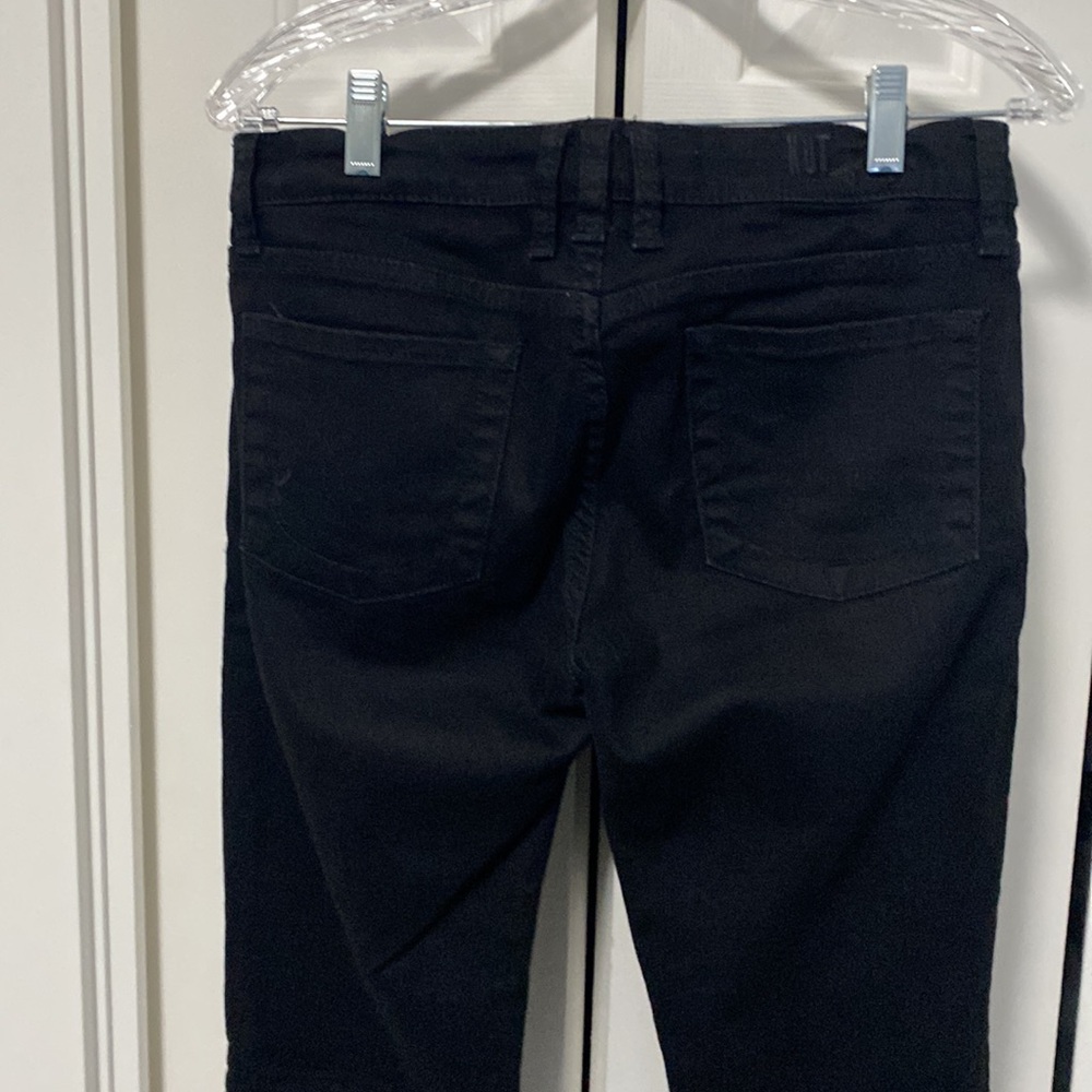 Like New Kut from the Kloth skinny Jean size 2 black - Picture 5 of 10